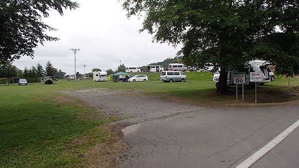 虫類キャンプ場